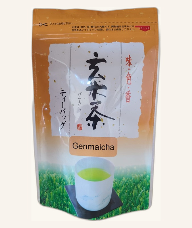 Genmaicha — tea bags — product